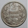 BELGIUM - KM 59 - 2 FRANCS 1904 - DUTCH LEGEND