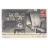 01480 - ARS - INTÉRIEUR DE LA CHAMBRE, LIT DE MORT DU BIENHEUREUX J.-M. VIANNEY, CURÉ