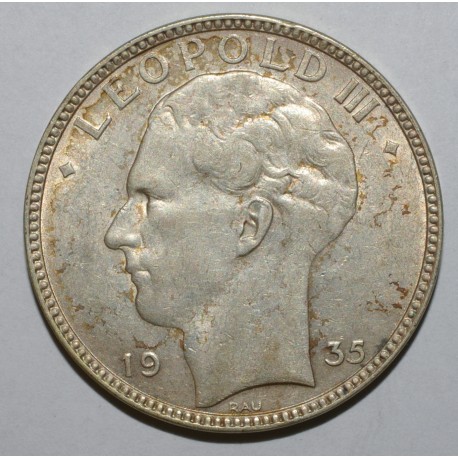 BELGIUM - KM 105 - 20 FRANCS 1935 - LÉOPOLD III