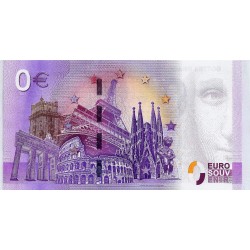 ALLEMAGNE - BILLET DE 0 EURO SOUVENIR - MARTIN LUTHER - 2017