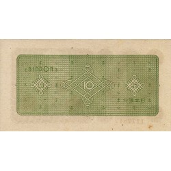 JAPAN - PICK 87 A - 10 YEN (1946) - VZ/VZ-ST