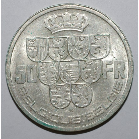 BELGIUM - KM 121 - 50 FRANCS 1940 - LÉOPOLD III - Belgique - Belgie