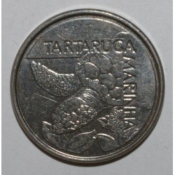 BRAZIL - KM 624 - 500 CRUZEIROS 1993 - Sea Turtle