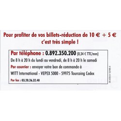 FRANCE - BILLET PUBLICITAIRE DE 5 EURO - WITT INTERNATIONAL