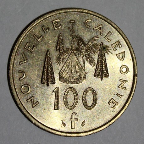 NOUVELLE CALEDONIE - KM 15 - 100 FRANCS 1984 - TTB