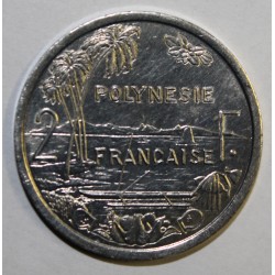 FRENCH POLYNESIA - KM 10 - 2 FRANCS 1985
