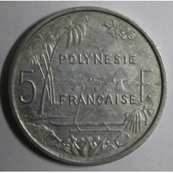 POLYNESIE FRANCAISE - KM 12 - 5 FRANCS 1982