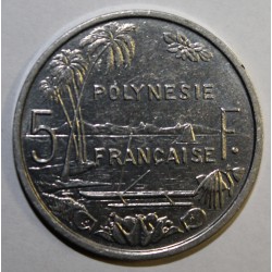 FRENCH POLYNESIA - KM 12 - 5 FRANCS 1982