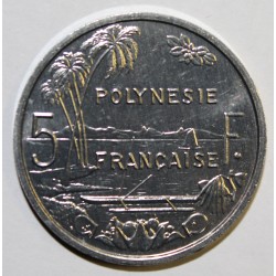 POLYNESIE FRANCAISE - KM 12 - 5 FRANCS 1984