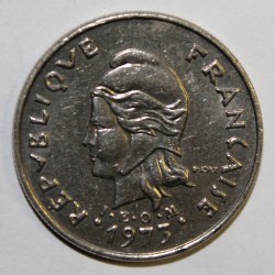 POLYNESIE FRANCAISE - KM 8 - 10 FRANCS 1973