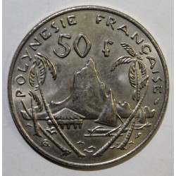 FRENCH POLYNESIA - KM 13 - 50 FRANCS 1975