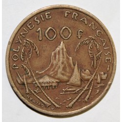POLYNESIE FRANCAISE - KM 14 - 100 FRANCS 1976 - I.E.O.M