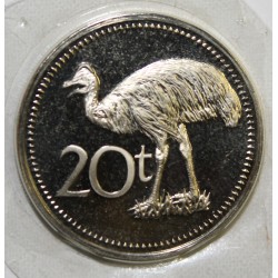 PAPUA NEW GUINEA - KM 5 - 20 TOEA 1975