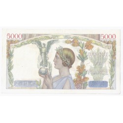 FAY 46/46 - 5000 FRANCS VICTOIRE - 07/01/1943 - PICK 97