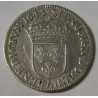 FRANCE - LOUIS XIV - 1/4 ECU WITH SHORT HAIR CURLS - 1644 A PARIS