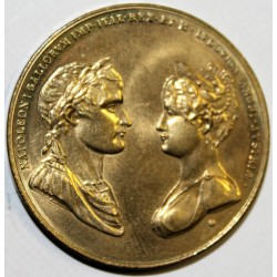 MEDAILLE - MARIAGE DE NAPOLEON BONAPARTE AVEC MARIE LOUISE