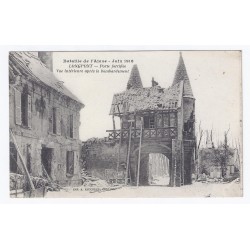 County 02600 - LONGPONT - FORTIFIED GATE AFTER BOMBARDMENT