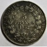 FRANCE - KM 773 - 5 FRANCS 1852 A - Paris - TYPE LOUIS NAPOLEON BONAPARTE - LARGE HEAD