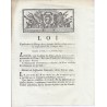 LOUIS XVI ET DU PORT - LOI DU 25 FEVRIER 1791 - RELATIVE A LA CONSECRATION DES EVEQUES ELUS