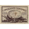 59 NORD - 62 PAS DE CALAIS - CHAMBER OF COMMERCE - 50 CENTIMES 1918