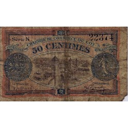 46 - LOT - CHAMBRE DE COMMERCE - 50 CENTIMES 1920