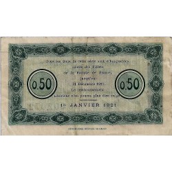 COUNTY 54 - NANCY - CHAMBER OF COMMERCE - 50 CENTIMES 1921 - F