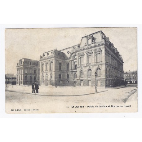 County 02100 - SAINT QUENTIN - COURTHOUSE