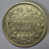 FRANCE - KM 749 - 5 FRANCS 1832 T Nantes TYPE LOUIS PHILIPPE 1er