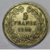 FRANCE - KM 749 - 5 FRANCS 1838 B Rouen TYPE LOUIS PHILIPPE 1er