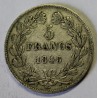 FRANKREICH - KM 749 - 5 FRANCS 1845 W Lille TYP LOUIS PHILIPPE 1er