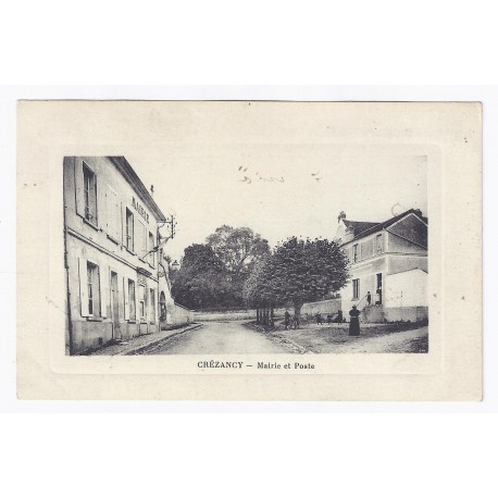 02650 - CREZANCY - MAIRIE ET POSTE