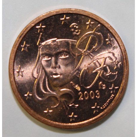 FRANCE - 1 CENT 2003 - NOUVELLE MARIANNE