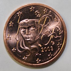 FRANCE - 2 CENT 2003 - NOUVELLE MARIANNE - SUPERBE A FLEUR DE COIN