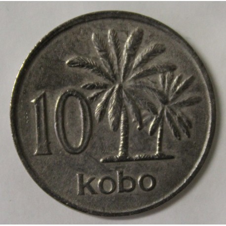 NIGERIA - KM 10 - 10 KOBO 1976