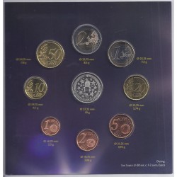 FINLANDE - COFFRET EURO BRILLANT UNIVERSEL CLASSIQUE 2007 - 8 PIECES - OCCASION