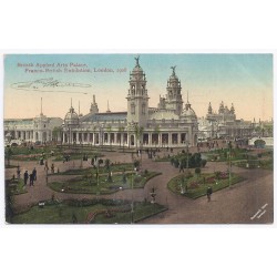 ANGLETERRE - LONDRE - EXPOSITION FRANCO-ANGLAISE DE 1908 - PALAIS DES ARTS APPLIQUES
