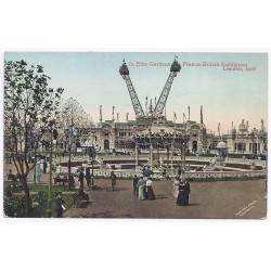 ANGLETERRE - LONDRE - EXPOSITION FRANCO-ANGLAISE DE 1908 - JARDINS DE L'ELITE