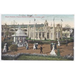 ANGLETERRE - LONDRE - EXPOSITION FRANCO-ANGLAISE DE 1908 - PAVILLON ROYAL