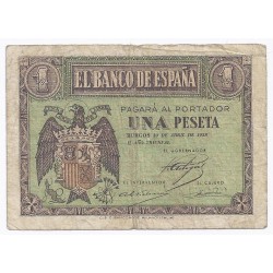 SPANIEN - PICK 108 - 1 PESETA - 30/04/1938