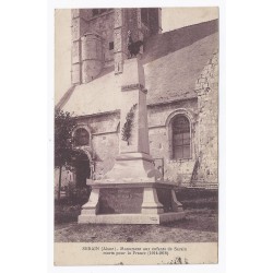 County 02110 - SERAIN - MONUMENT FOR CHILDREN OF SERAIN, DEATH FOR FRANCE