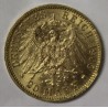 GERMAN STATES - SAXONY - KM 1265 - 20 MARK 1905 - GOLD