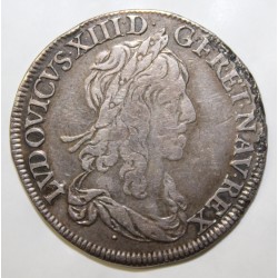 FRANCE - Gad 49 - LOUIS XIII - 1/2 ECU - 1642 A - 1st HALLMARK OF WARIN - WITHOUT ROSE