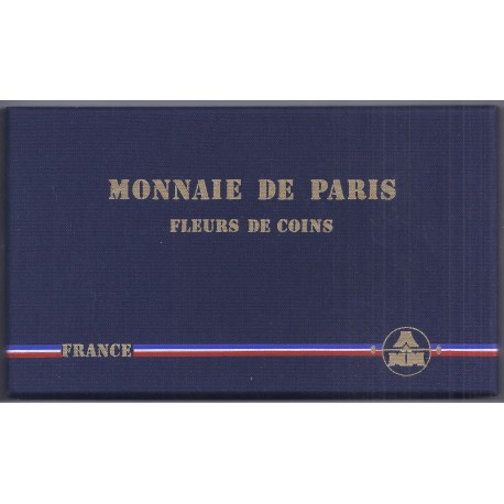 COFFRET FLEUR DE COIN 1986 - OCCASION