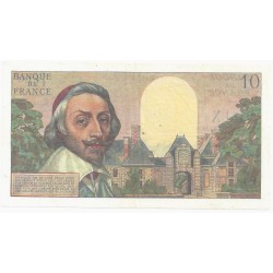 FAY 57/21 - 10 NOUVEAUX FRANCS RICHELIEU - 04/10/1962 - PICK 142