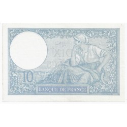 FRANCE - PICK 84 - 10 FRANCS MINERVE - 16/01/1941