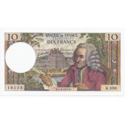 FAY 62/62 - 10 FRANCS VOLTAIRE - 07/06/1973 - PICK 147