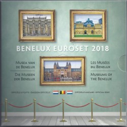 BENELUX - 3 X 3.88 EUROS MINTSET - 2018 - UNCIRCULATED
