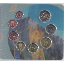 SAN MARIN - 3.88 EUROS MINTSET - 2018 - 8 COINS - UNCIRCULATED