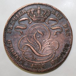 BELGIQUE - KM 5.1 - 5 CENTIMES 1856