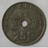 BELGIEN - KM 115 - 25 CENTIMES 1938